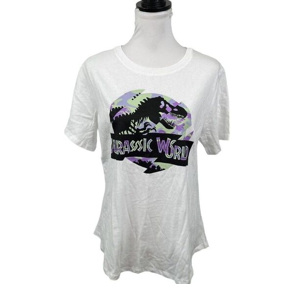 Jurassic World Tee Shirt Plus XXL 100% Cotton Short Sleeves Universal Studios - Picture 1 of 9